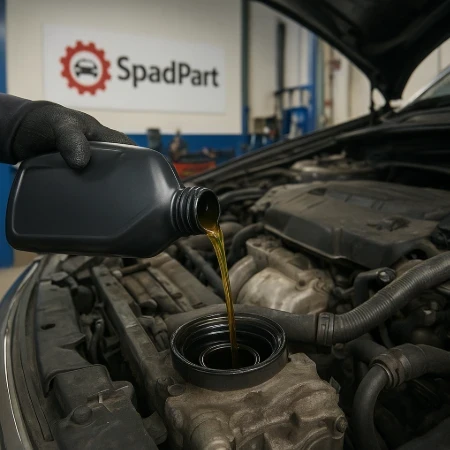 «راهنمای کامل روغن ریزی خودرو: خدمات فنی و قطعات با کیفیت اسپاد پارت به صورت اقساطی در اصفهان»