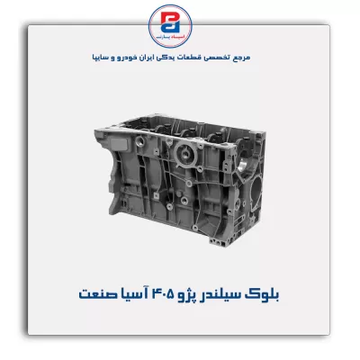 بلوک سیلندر پژو ۴۰۵ آسیا صنعت