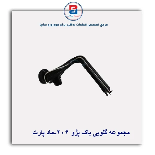 مجموعه گلویی باک پژو 206-ماد پارت