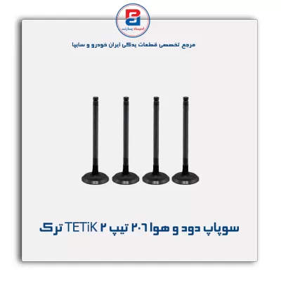 سوپاپ دود و هوا 206 تیپ 2 TETiK ترک