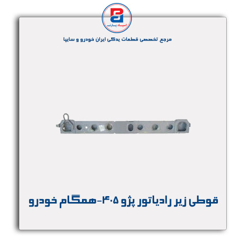 قوطی زیر رادیاتور پژو 405-همگام خودرو
