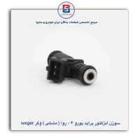 سوزن انژکتور پراید یورو 4  (مشکی) وگر Weger