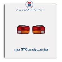 خطر عقب پراید صبا-GTX مدرن