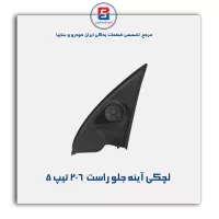 قاب لچکی آینه پژو  206-آذین پارت
